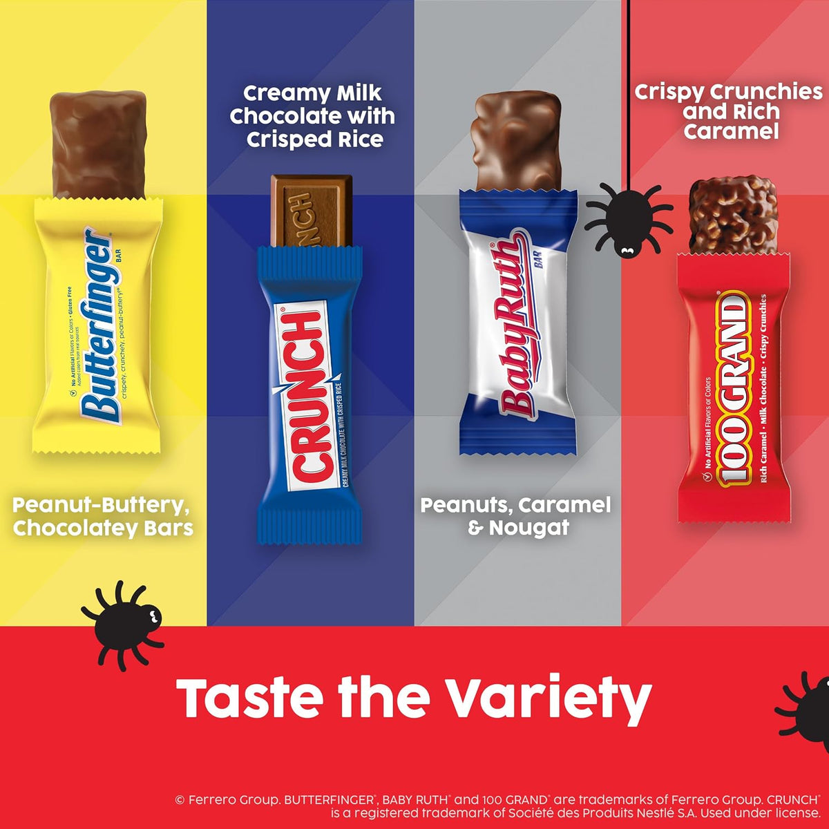 29.4 oz assorted mini candy bars bag