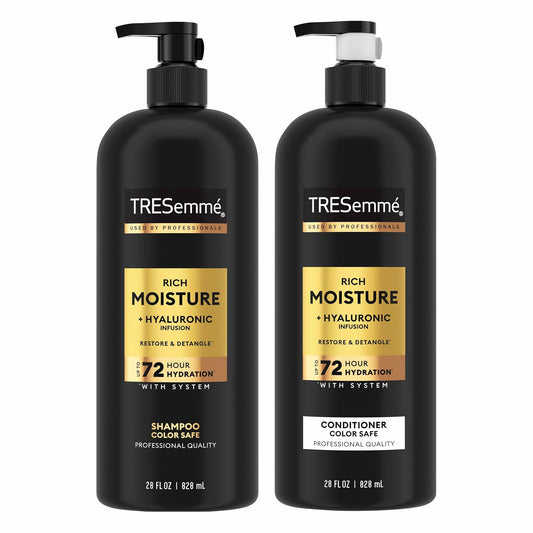 TRESemmé hydrating shampoo conditioner 28 oz bottles