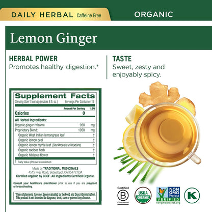 Visit the Traditional Medicinals Store — Traditional Medicinals Organic Spearmint, 16 Tea Bags - product image 75