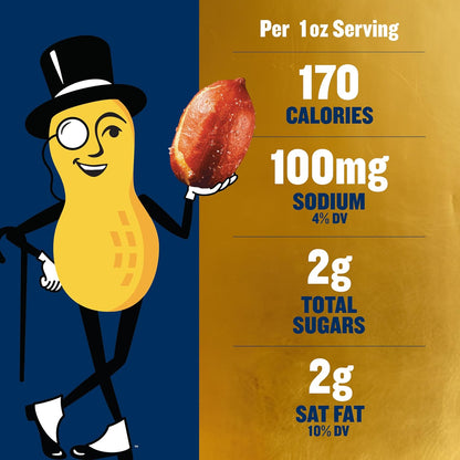 PLANTERS Special Reserve peanuts with plant-based protein