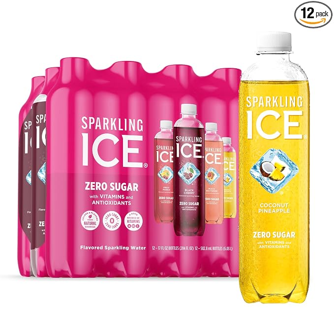 Sparkling Ice Pink Variety Pack flavored sparkling water