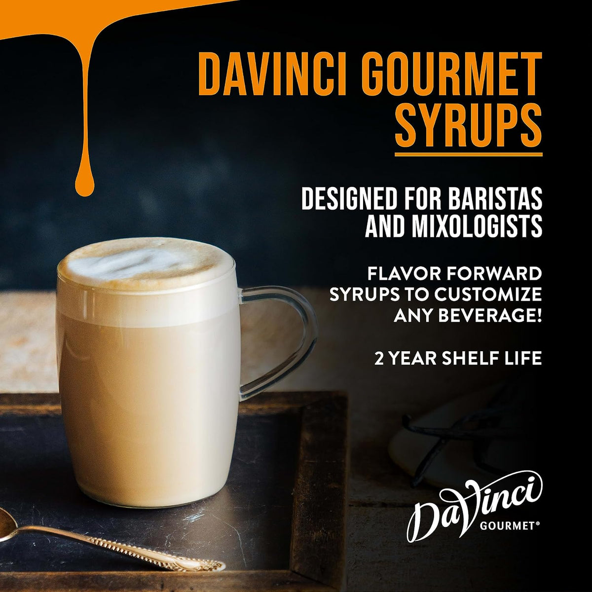 DaVinci Gourmet cherry syrup for coffee and smoothies