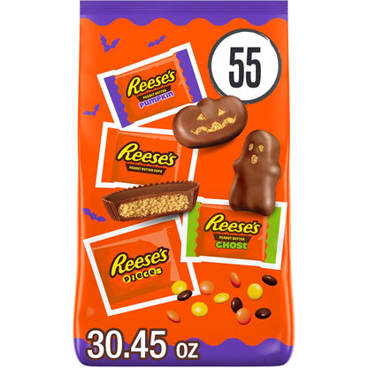 Reese's Halloween peanut butter candy variety pack 30.45 oz