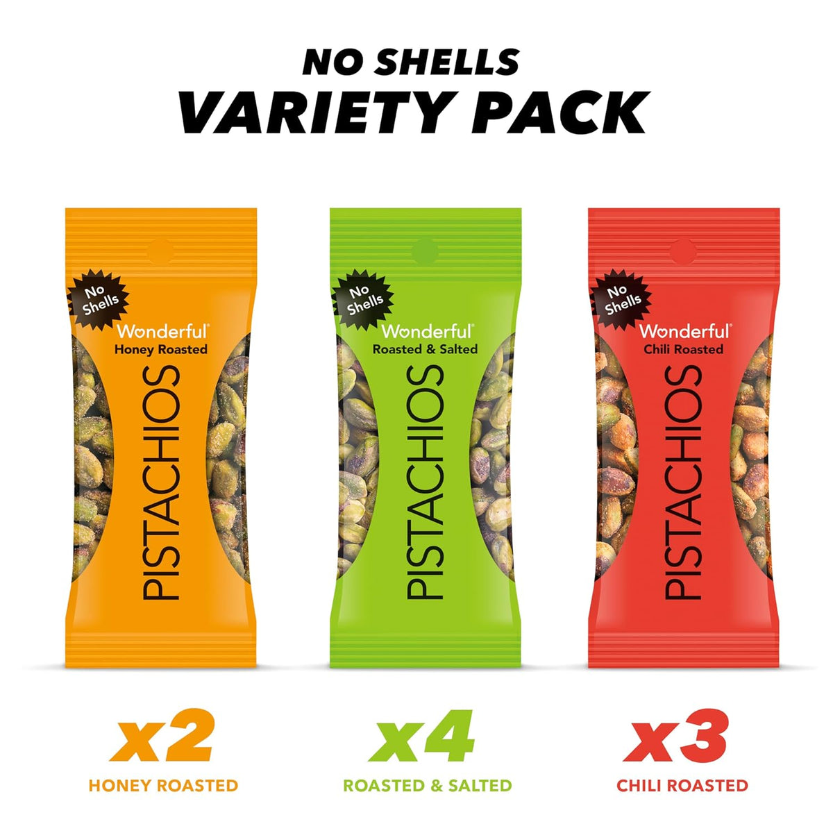 Wonderful Pistachios gluten free protein snack pack