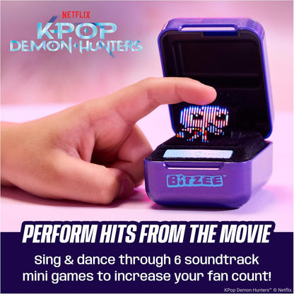 Kpop Demon Hunters interactive toy with mini games and characters