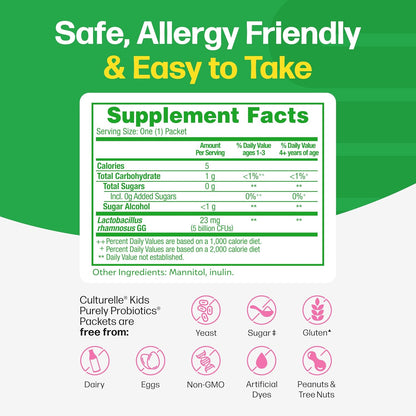 Kids daily probiotic supplement by Culturelle