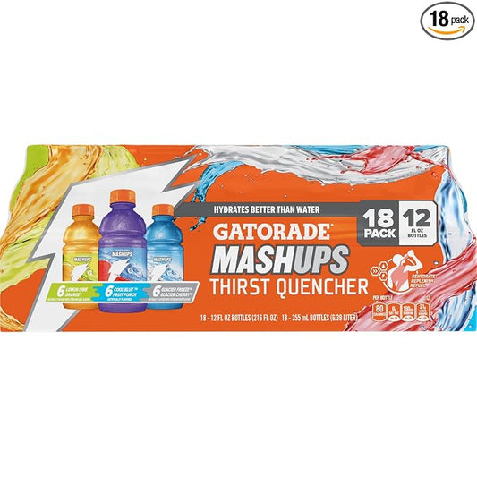 Gatorade Mashups variety pack 18 bottles