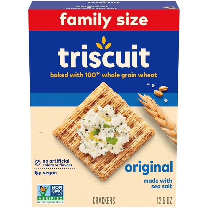 Triscuit Original Whole Grain Wheat Crackers 12.5 oz box