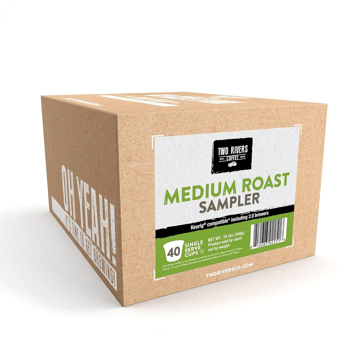 Single-serve medium roast pods for K Cup brewers