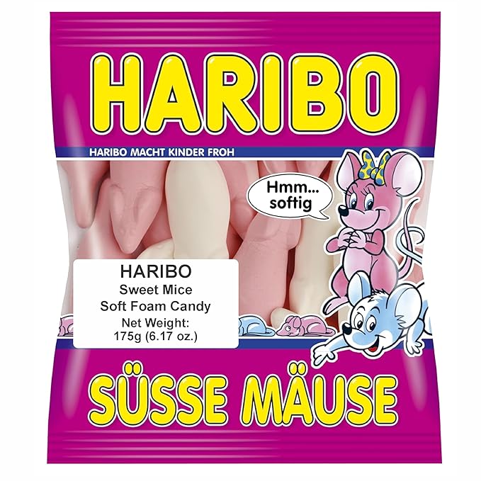 Visit the Haribo Store — Haribo Sweet Mice - 175 g