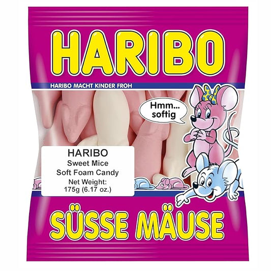 Visit the Haribo Store — Haribo Sweet Mice - 175 g