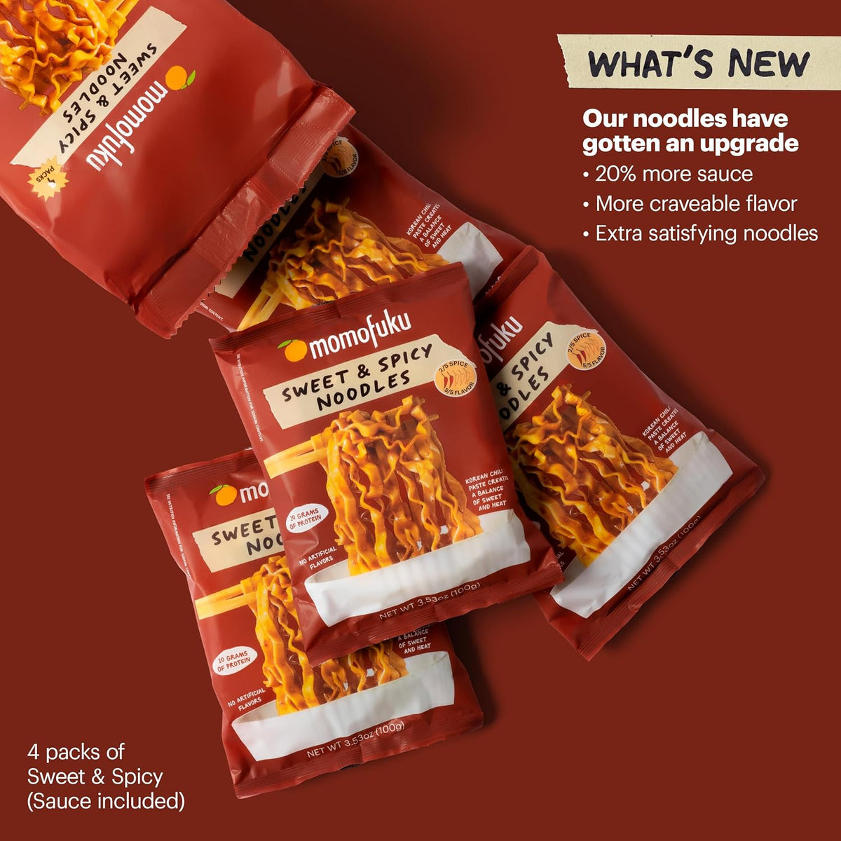 MOMOFUKU ramen noodles with more sauce