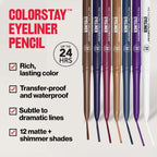 REVLON ColorStay longwear eyeliner with sharpener and smudger