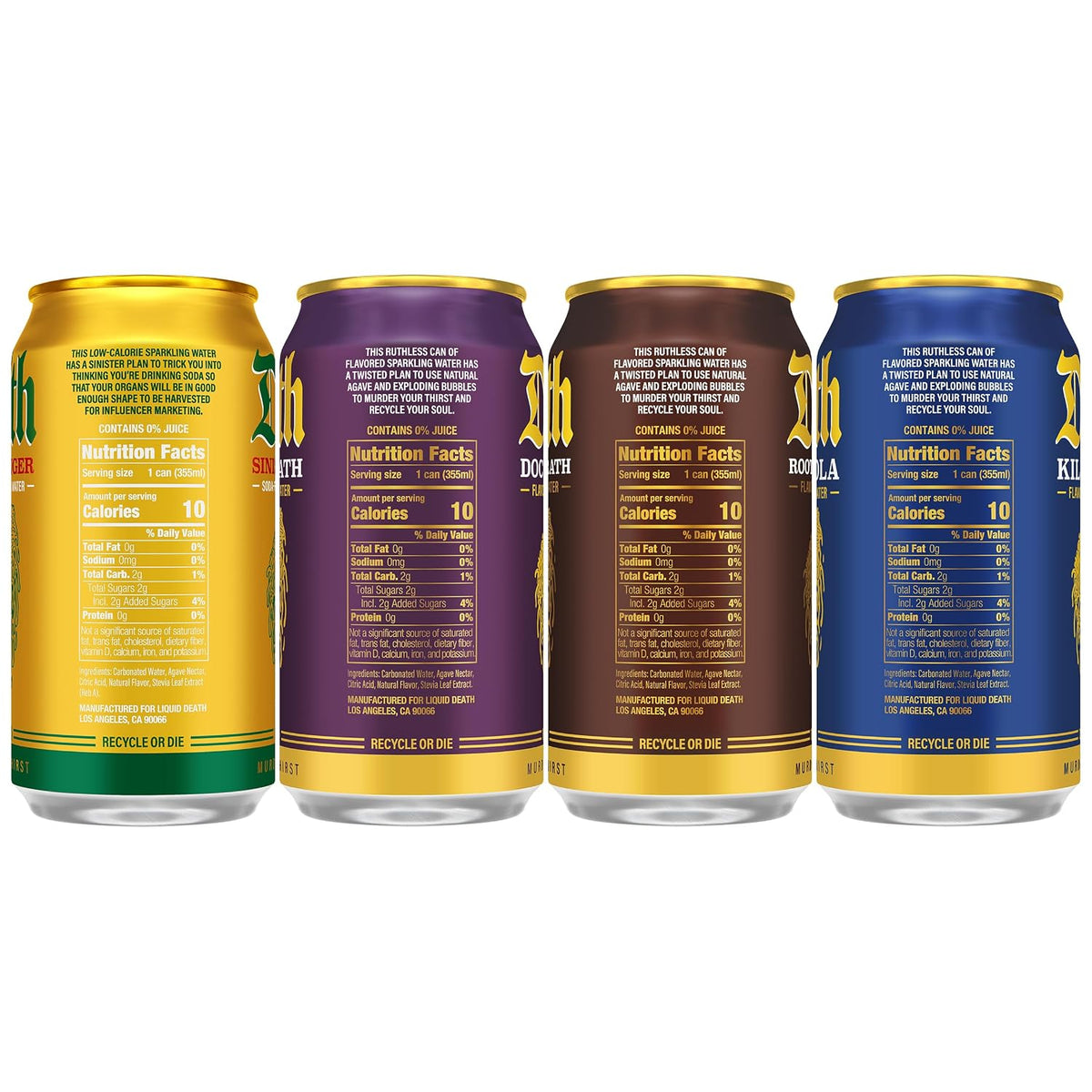 Liquid Death soda-style sparkling water 12 pack