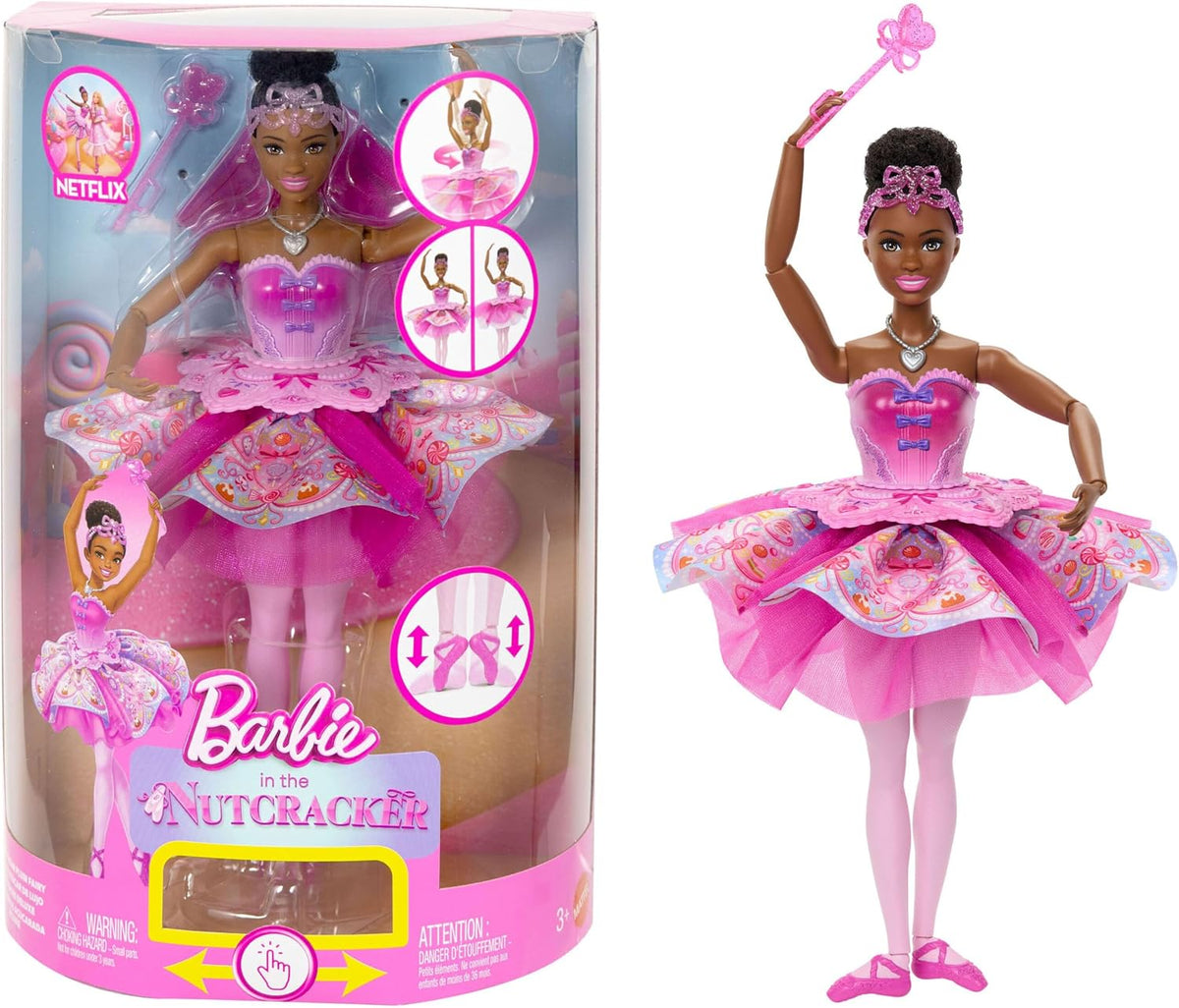 Barbie Sugar Plum doll with transforming tutu