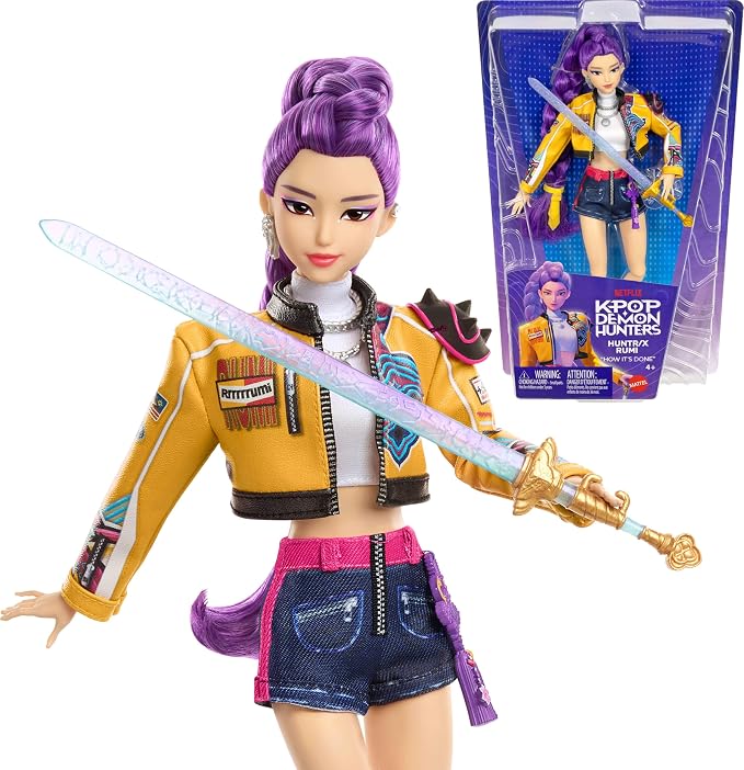 Kpop Demon Hunters collectible Mattel doll
