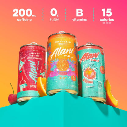 Alani Nu low calorie energy drinks with caffeine