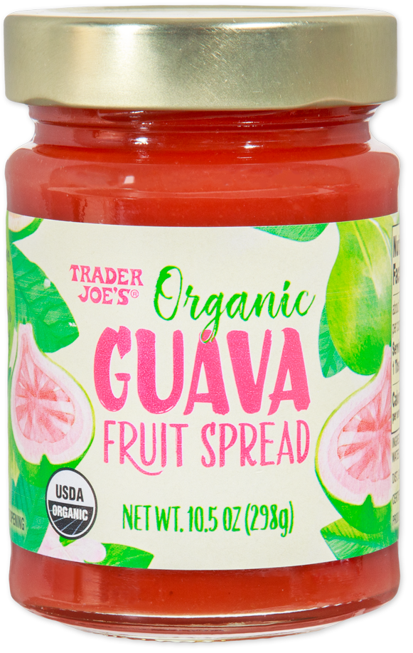 Trader Joe's Organic Guava Fruit Spread jar