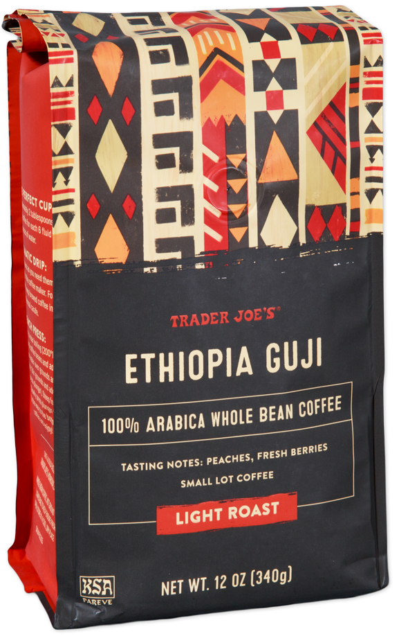 Trader Joe's Ethiopia Guji Coffee kosher coffee