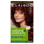 Clairol Natural Instincts medium auburn hair dye box