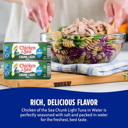 Classic chunk light tuna for ready to eat meals