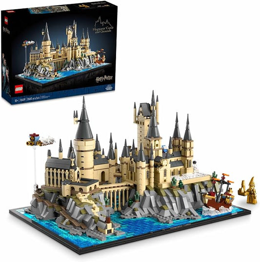 LEGO Harry Potter Hogwarts Castle and Grounds display set