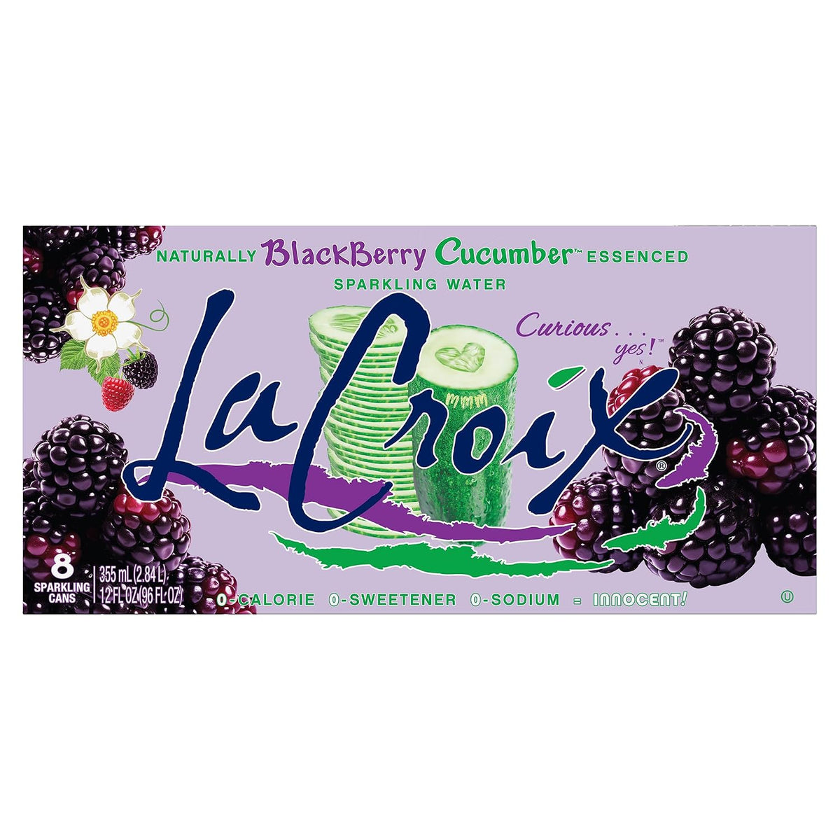 La Croix zero calorie zero sodium sparkling water