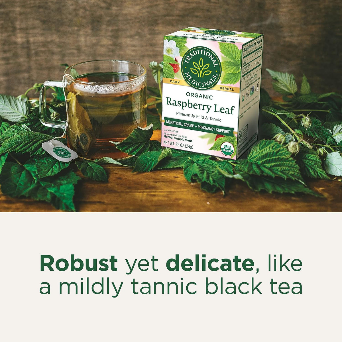 Traditional Medicinals organic herbal tea bags