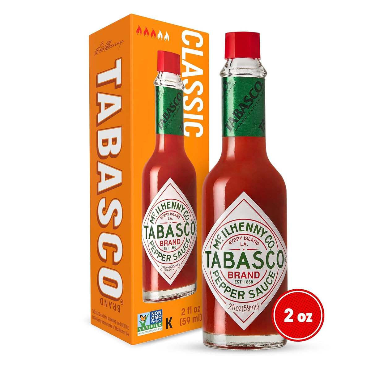 TABASCO Original Red Sauce pantry condiment