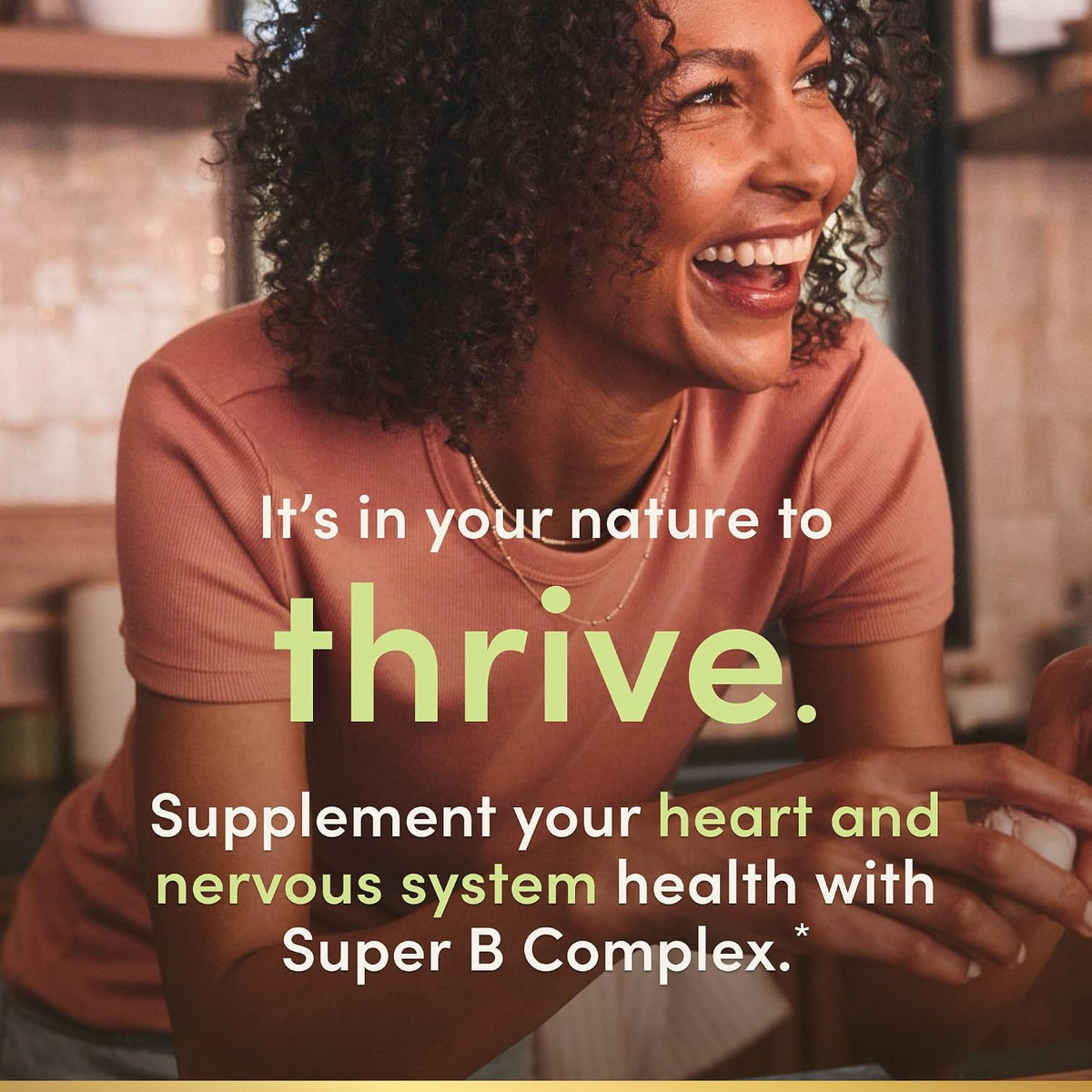 B-complex vitamin supplement for men and women