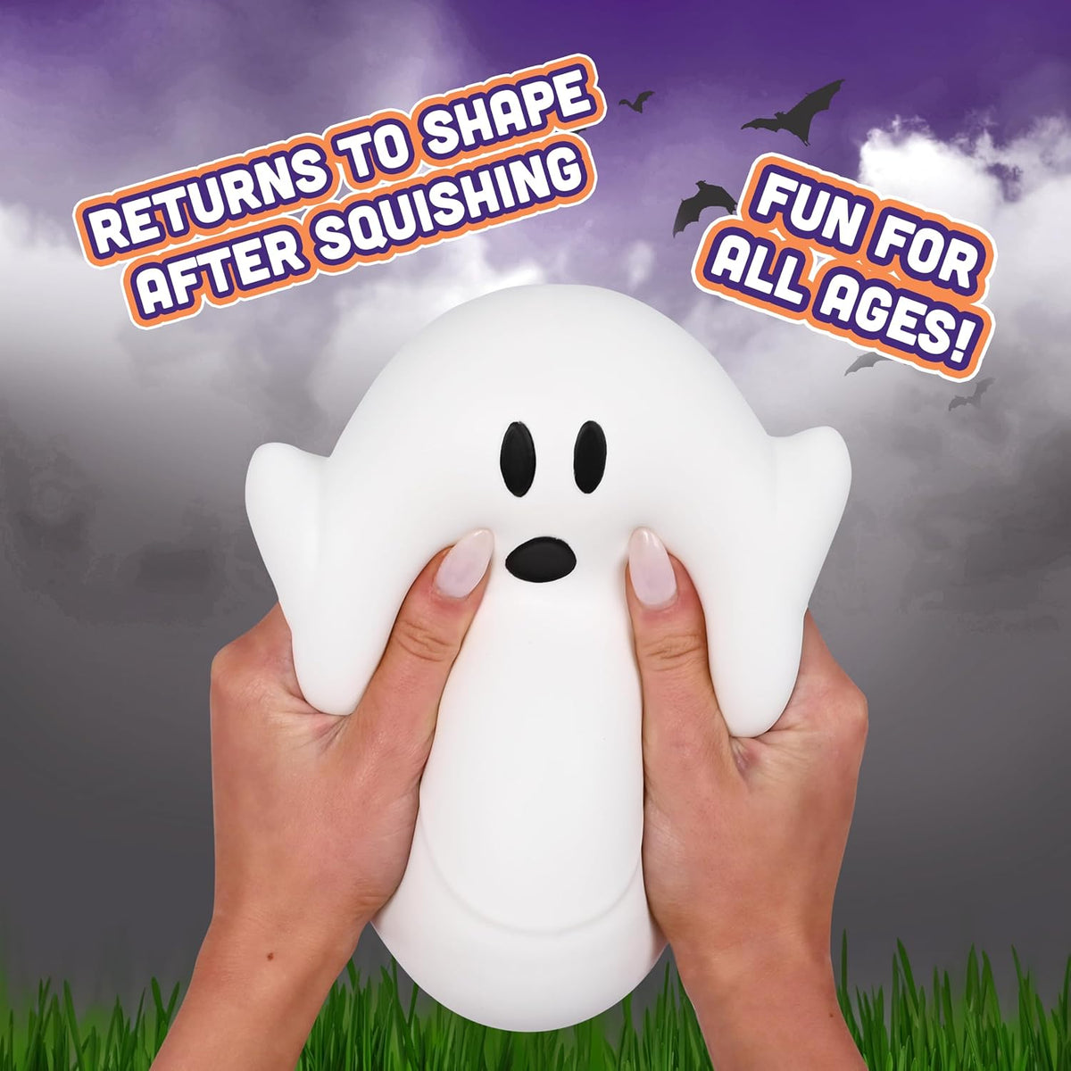 Cute spooky ghost fidget toy for kids and adults