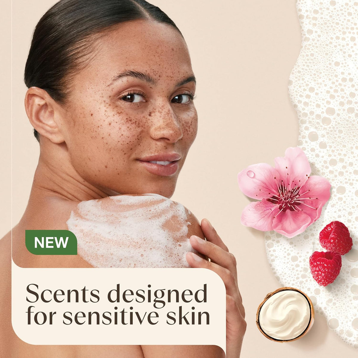 Aveeno moisturizing body cleanser with prebiotic oat