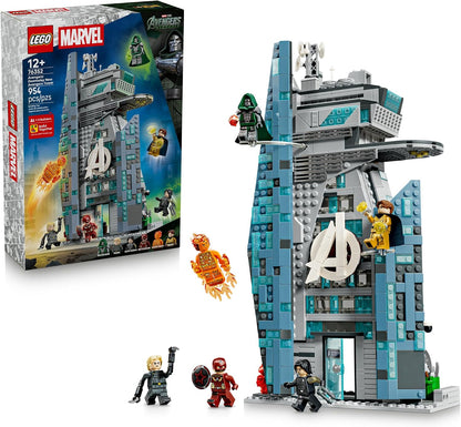 LEGO Marvel Avengers Tower 76352 with minifigures