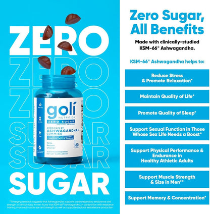Vegan keto-friendly Goli gummies packaging
