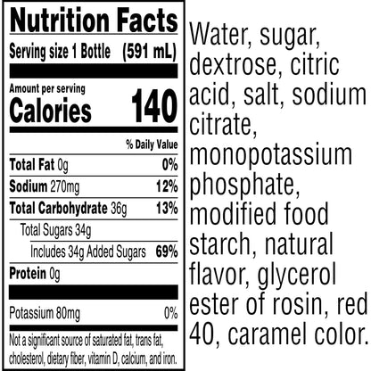 Gatorade Thirst Quencher Fruit Punch bottled beverage