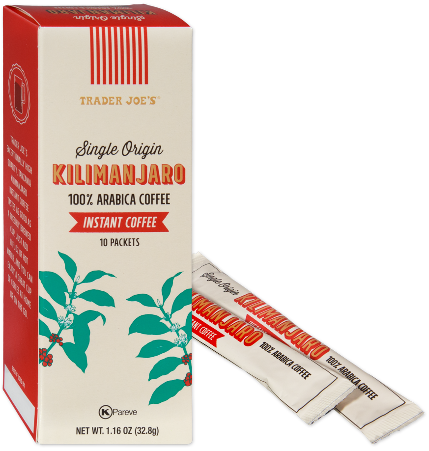 Trader Joe's Single Origin Kilimanjaro instant coffee