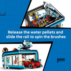 LEGO City car wash vacuum station for pretend play