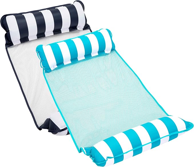 Aqua LEISURE Monterey 4-in-1 pool hammock float set