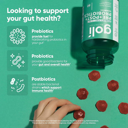 Goli vegan non-GMO gluten-free gummies