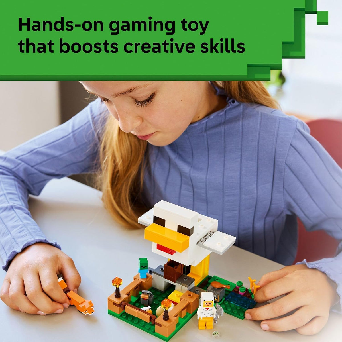 LEGO Minecraft 233 piece building set for kids