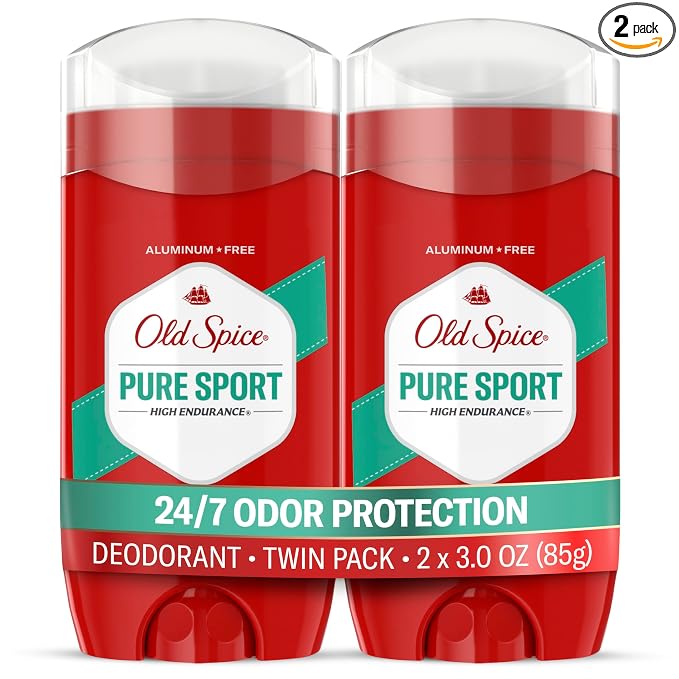 Old Spice Pure Sport aluminum free deodorant pack of 2