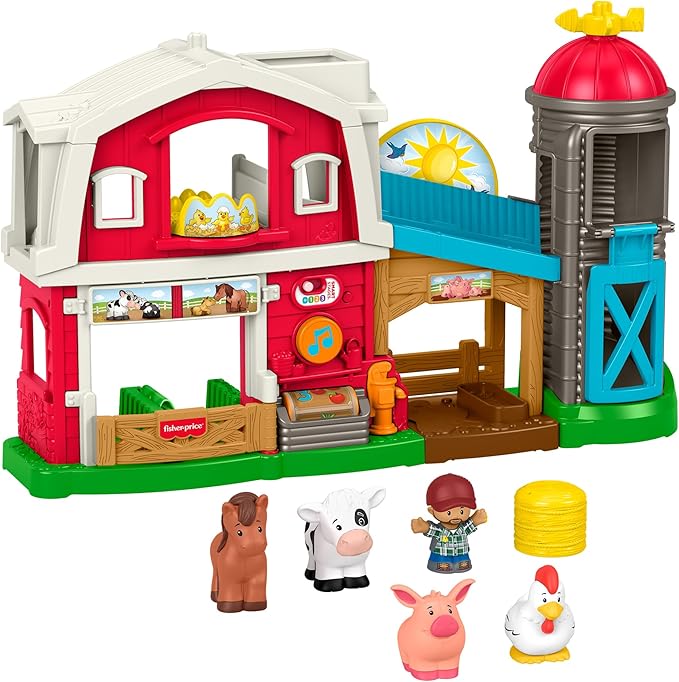 Fisher-Price toddler farm playset with animals