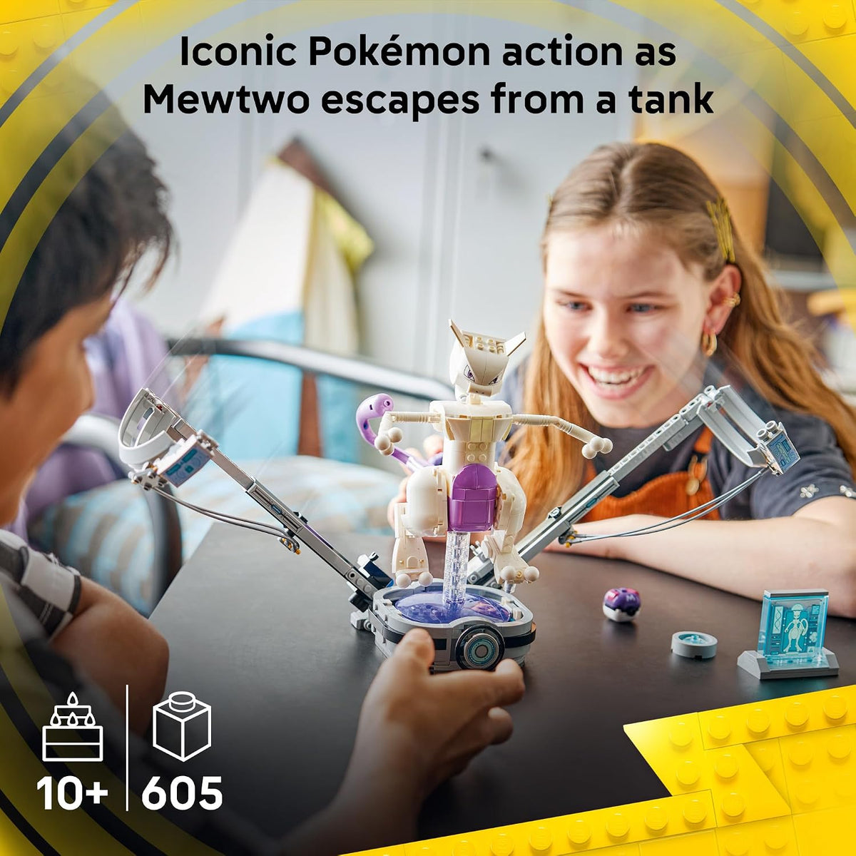 LEGO Pokémon lab chamber breakaway feature