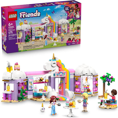 LEGO Friends unicorn café playset with minidolls