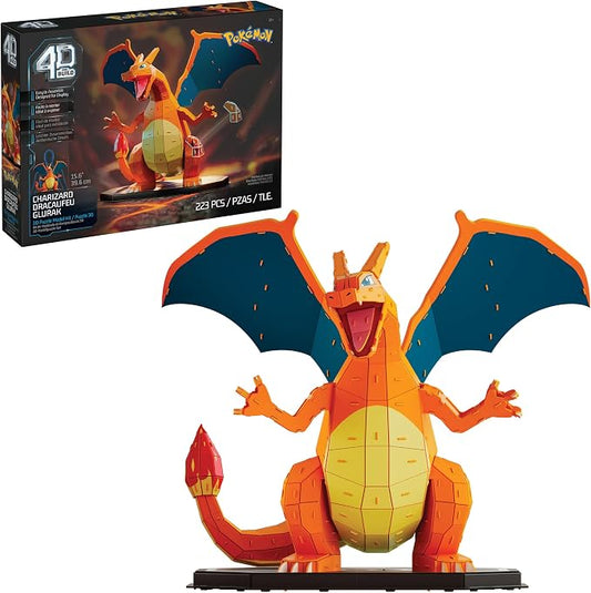 4D Build Pokémon Charizard 3D puzzle model kit