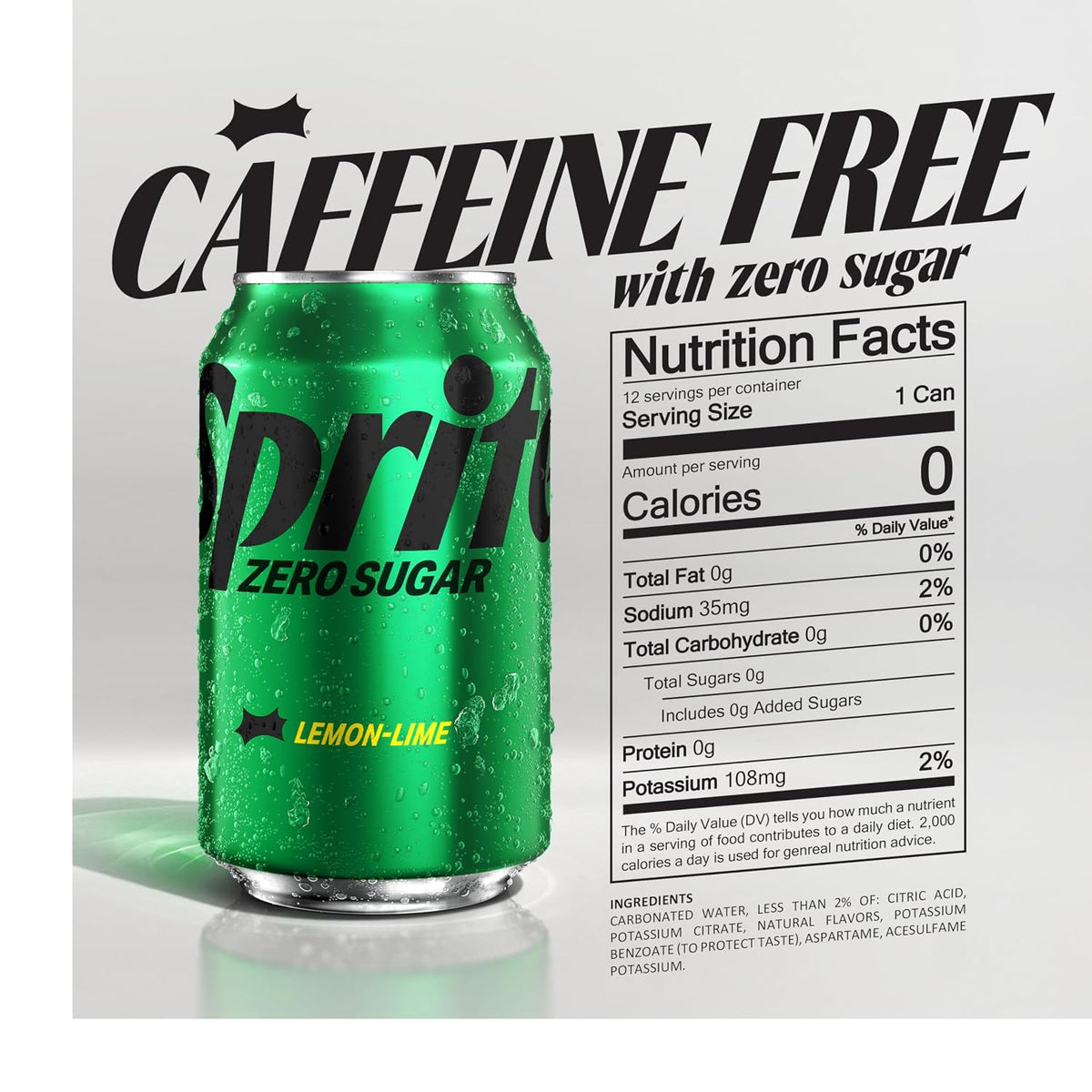 Sprite Zero Sugar 12 fl oz cans multipack