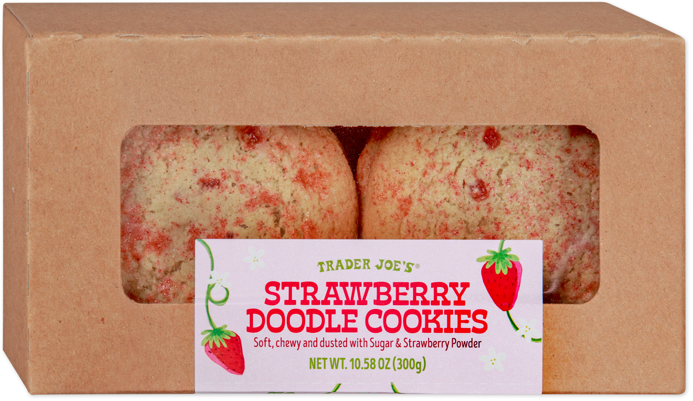 Trader Joe's Strawberry Doodle Cookies