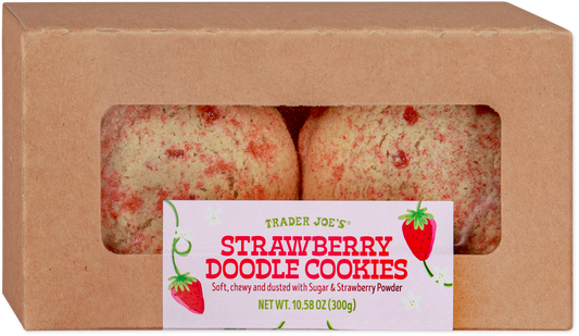 Trader Joe's Strawberry Doodle Cookies