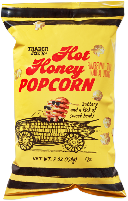 Trader Joe's Hot Honey Popcorn snack bag