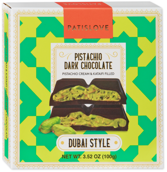 Trader Joe's Patislove pistachio dark chocolate Dubai style treat